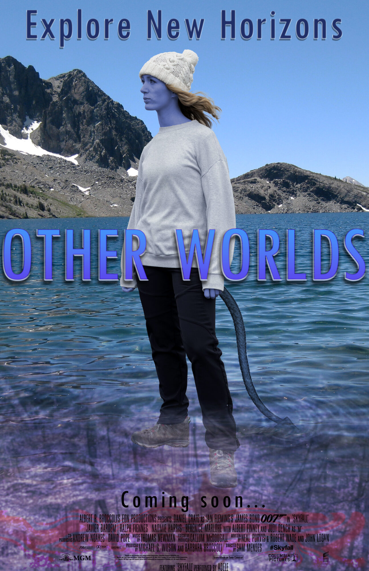 Computer Graphics project of a movie poster I made