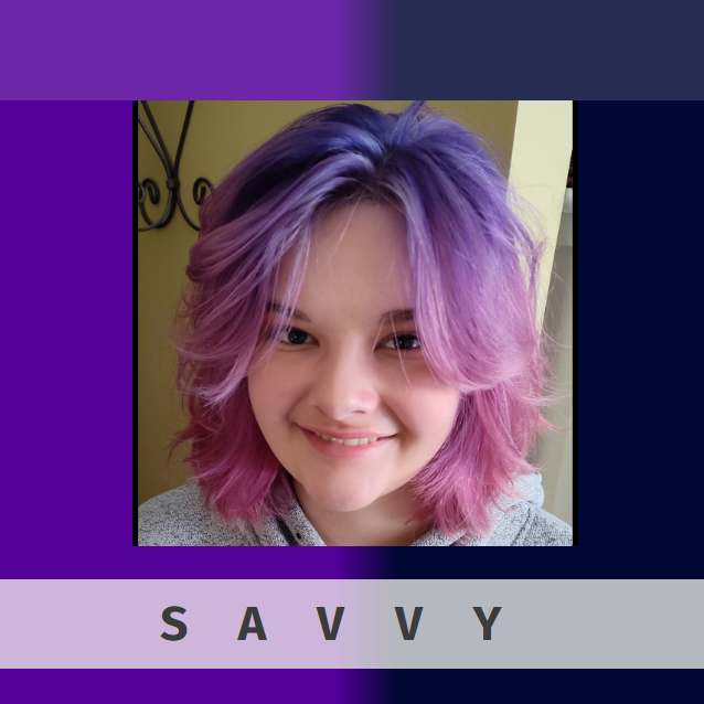 Picture of me and my site name